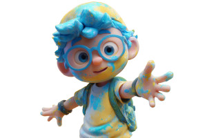 Colorful Animation Character Vinyl Car Decal Sticker – Waterproof & UV-Resistant 