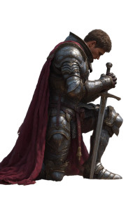 Noble Medieval Knight V3 Vinyl Car Decal Sticker – Waterproof & UV-Resistant 