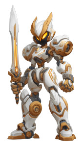 Heroic Mech-Warrior Vinyl Car Decal Sticker – Waterproof & UV-Resistant Heroic Mech-Warrior Vinyl Car Decal Sticker – Waterproof & UV-Resistant