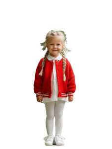 Blonde Girl Portrait V13 Vinyl Car Decal Sticker – Waterproof & UV-Resistant 