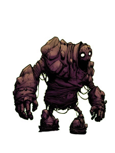 Mud Golem Boss Vinyl Car Decal Sticker – Waterproof & UV-Resistant 