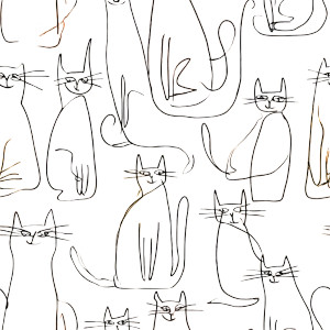 Minimalist Cat Drawing Vinyl Car Decal Sticker – Waterproof & UV-Resistant Minimalist Cat Drawing Vinyl Car Decal Sticker – Waterproof & UV-Resistant