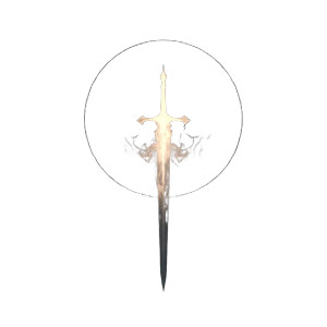 Glowing Fantasy Sword Vinyl Car Decal Sticker – Waterproof & UV-Resistant Glowing Fantasy Sword Vinyl Car Decal Sticker – Waterproof & UV-Resistant