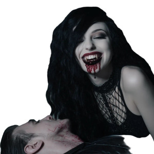 Goth Vampire Woman Vinyl Car Decal Sticker – Waterproof & UV-Resistant Goth Vampire Woman Vinyl Car Decal Sticker – Waterproof & UV-Resistant