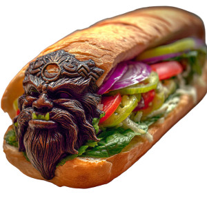 Gritty With Hoagie Vinyl Car Decal Sticker – Waterproof & UV-Resistant Gritty With Hoagie Vinyl Car Decal Sticker – Waterproof & UV-Resistant