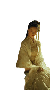 Ethereal Chinese Portrait V2 Vinyl Car Decal Sticker – Waterproof & UV-Resistant 