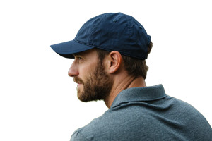 Minimalist Golfer Vinyl Car Decal Sticker – Waterproof & UV-Resistant 