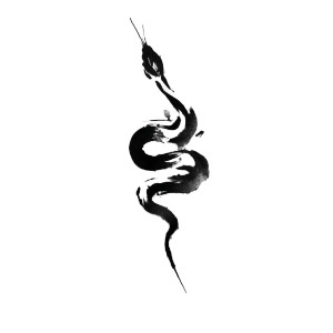 Gothic Snake Tattoo Vinyl Car Decal Sticker – Waterproof & UV-Resistant 