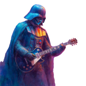 Darth Vader Rocks Vinyl Car Decal Sticker – Waterproof & UV-Resistant 