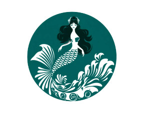 Futuristic Mermaid Logo Vinyl Car Decal Sticker – Waterproof & UV-Resistant Futuristic Mermaid Logo Vinyl Car Decal Sticker – Waterproof & UV-Resistant