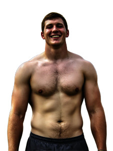 Happy Rugby Player Vinyl Car Decal Sticker – Waterproof & UV-Resistant 