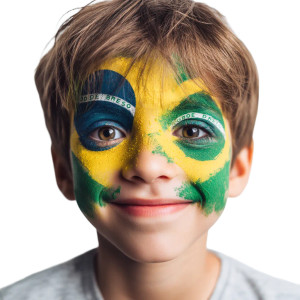 Happy Brazilian Boy Vinyl Car Decal Sticker – Waterproof & UV-Resistant Happy Brazilian Boy Vinyl Car Decal Sticker – Waterproof & UV-Resistant