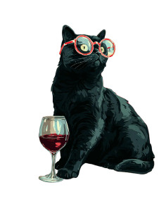 Stylish Cat Art V2 Vinyl Car Decal Sticker – Waterproof & UV-Resistant 