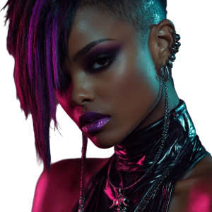Futuristic Cyberpunk Woman V5 Vinyl Car Decal Sticker – Waterproof & UV-Resistant Futuristic Cyberpunk Woman V5 Vinyl Car Decal Sticker – Waterproof & UV-Resistant