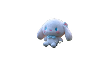 Cinnamoroll Plush Vinyl Car Decal Sticker – Waterproof & UV-Resistant 