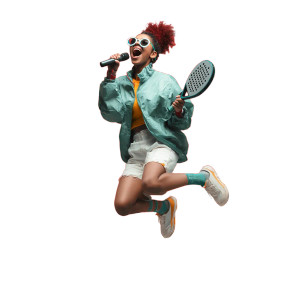 Pádel Karaoke Event Vinyl Car Decal Sticker – Waterproof & UV-Resistant 