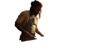 Garden Chef Portrait Vinyl Car Decal Sticker – Waterproof & UV-Resistant 