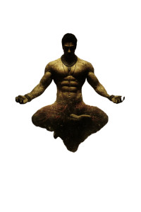 Radiant Meditating Man Vinyl Car Decal Sticker – Waterproof & UV-Resistant Radiant Meditating Man Vinyl Car Decal Sticker – Waterproof & UV-Resistant