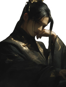 Sleepy Emperor Vinyl Car Decal Sticker – Waterproof & UV-Resistant 