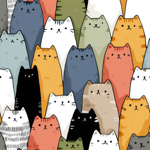 Stylized Cat Vinyl Car Decal Sticker – Waterproof & UV-Resistant Stylized Cat Vinyl Car Decal Sticker – Waterproof & UV-Resistant