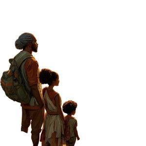 Solarpunk Dawn Vinyl Car Decal Sticker – Waterproof & UV-Resistant 