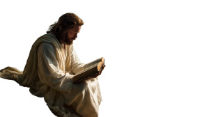 Jesus Reading Bible Vinyl Car Decal Sticker – Waterproof & UV-Resistant Jesus Reading Bible Vinyl Car Decal Sticker – Waterproof & UV-Resistant
