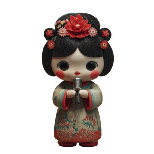 Tang Dynasty Guide Vinyl Car Decal Sticker – Waterproof & UV-Resistant 