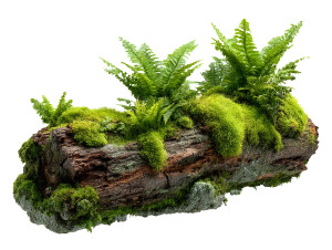 Mosses And Ferns Vinyl Car Decal Sticker – Waterproof & UV-Resistant 