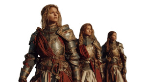 Spanish Warrior Trio Vinyl Car Decal Sticker – Waterproof & UV-Resistant 