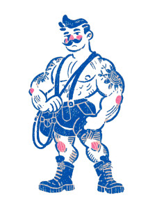 Gay Muscular Man Vinyl Car Decal Sticker – Waterproof & UV-Resistant Gay Muscular Man Vinyl Car Decal Sticker – Waterproof & UV-Resistant