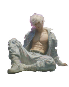 Anime Male Model V2 Vinyl Car Decal Sticker – Waterproof & UV-Resistant 