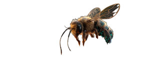 Magical Garden Bee Vinyl Car Decal Sticker – Waterproof & UV-Resistant 