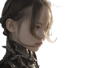 Ethereal Gothic Girl Vinyl Car Decal Sticker – Waterproof & UV-Resistant 