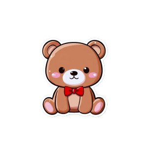 Cute Teddy Bear V14 Vinyl Car Decal Sticker – Waterproof & UV-Resistant Cute Teddy Bear V14 Vinyl Car Decal Sticker – Waterproof & UV-Resistant