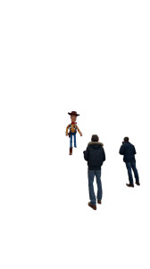 Giant Woody Approaches Vinyl Car Decal Sticker – Waterproof & UV-Resistant 
