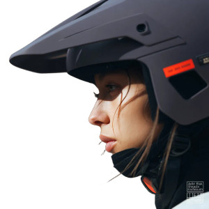 Futuristic Helmet Model V2 Vinyl Car Decal Sticker – Waterproof & UV-Resistant 