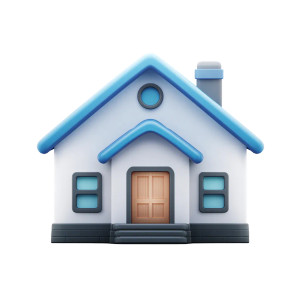 3D House Icon V2 Vinyl Car Decal Sticker – Waterproof & UV-Resistant 3D House Icon V2 Vinyl Car Decal Sticker – Waterproof & UV-Resistant