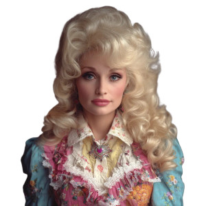 Gigantic Dolly Parton Vinyl Car Decal Sticker – Waterproof & UV-Resistant 