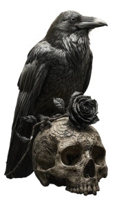 Dark Fantasy Raven V2 Vinyl Car Decal Sticker – Waterproof & UV-Resistant 