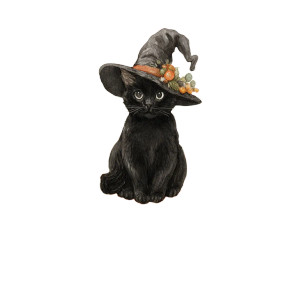 Witch Cat Halloween Vinyl Car Decal Sticker – Waterproof & UV-Resistant Witch Cat Halloween Vinyl Car Decal Sticker – Waterproof & UV-Resistant