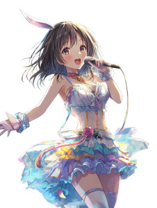 Anime Idol Bunny Vinyl Car Decal Sticker – Waterproof & UV-Resistant Anime Idol Bunny Vinyl Car Decal Sticker – Waterproof & UV-Resistant