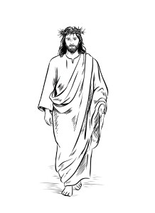 Jesus Vector Art Vinyl Car Decal Sticker – Waterproof & UV-Resistant Jesus Vector Art Vinyl Car Decal Sticker – Waterproof & UV-Resistant