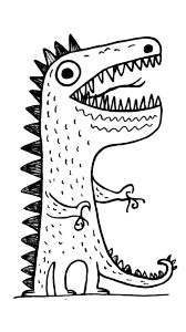 Child'S Dragon Drawing Vinyl Car Decal Sticker – Waterproof & UV-Resistant Child'S Dragon Drawing Vinyl Car Decal Sticker – Waterproof & UV-Resistant
