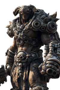 Titan Warrior Vinyl Car Decal Sticker – Waterproof & UV-Resistant 