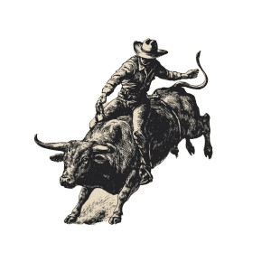 Vintage Rodeo Cowboy Vinyl Car Decal Sticker – Waterproof & UV-Resistant Vintage Rodeo Cowboy Vinyl Car Decal Sticker – Waterproof & UV-Resistant