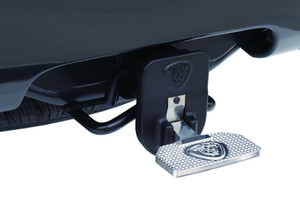 Carr Heavy Duty Truck Step | 2 Inch Receiver Hitch Mount | 650lb Capacity | Non-Extendable | Fold Up | Corrosion Resistant