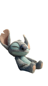 Stitch Sunbathing V3 Vinyl Car Decal Sticker – Waterproof & UV-Resistant 