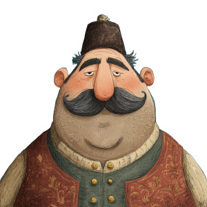 Bulgarian Middleage Man Vinyl Car Decal Sticker – Waterproof & UV-Resistant 