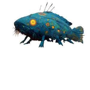 Dmt Creature Vinyl Car Decal Sticker – Waterproof & UV-Resistant 