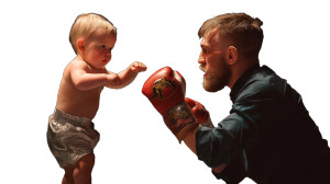 Baby Vs Mcgregor Vinyl Car Decal Sticker – Waterproof & UV-Resistant 